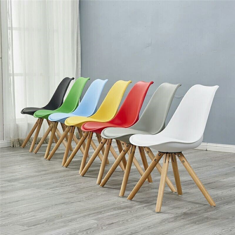 Nordic Tulip Colored Dining Simple Eames Office Chair