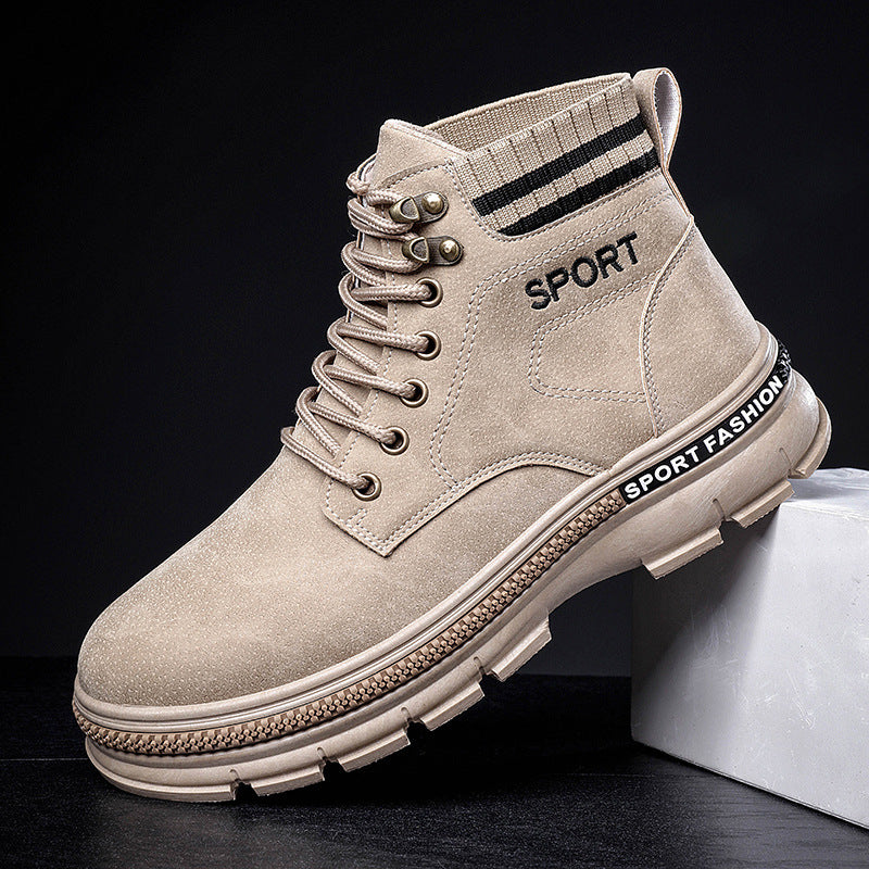 Plush Martin boots